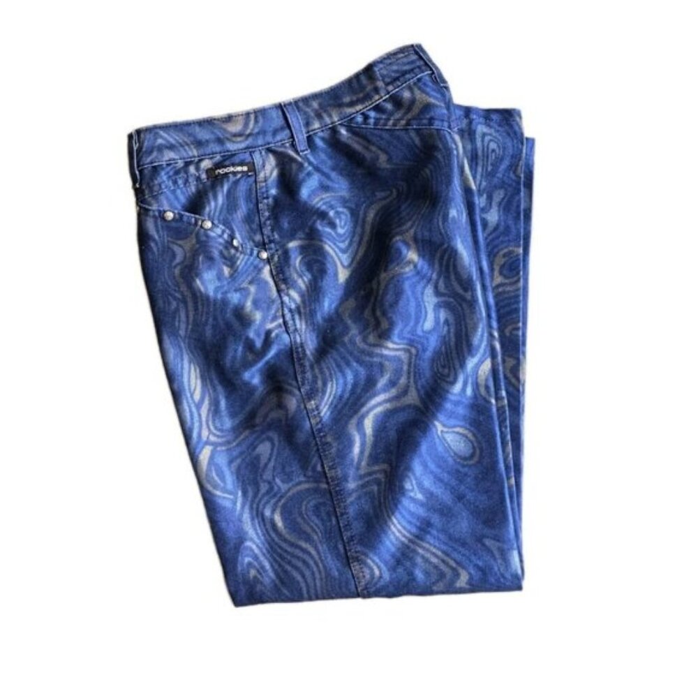 Vintage Rockies Western Psychedelic Vibe High Rise Pants 299 Euc